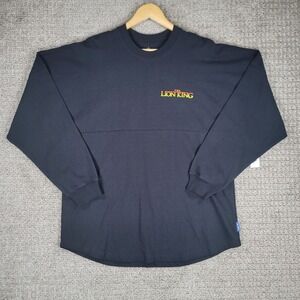 Disney The Lion King Spirit Jersey Hakuna Matata‎ Black Long Sleeve L NWT